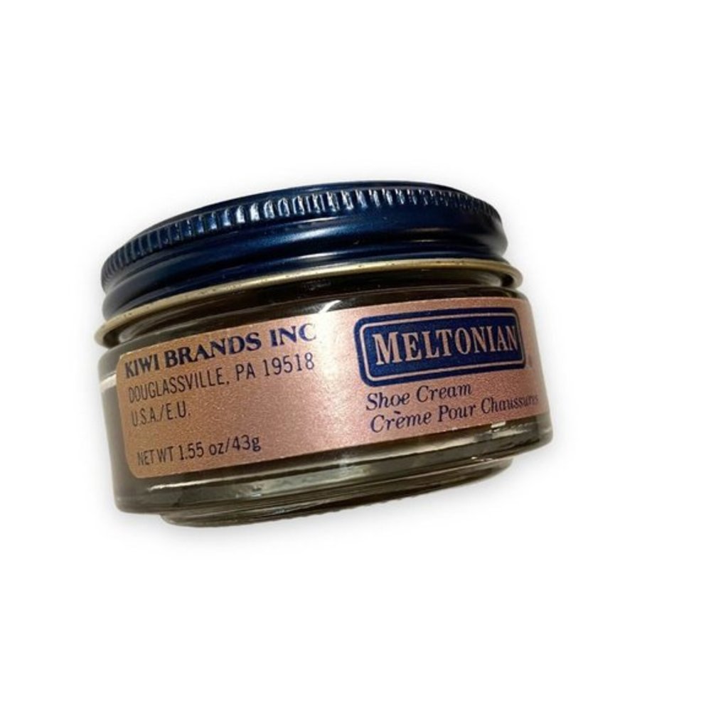 Meltonian Shoe Cream Polish (1.55 Oz) 196 Taupe USA Boot Care